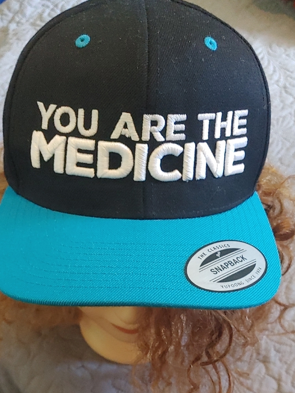 YYupoong 'You Are The Medicine'  Snapback Hat